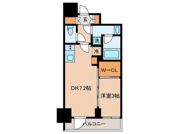 ルフォンプログレ千代田御茶ノ水の物件間取画像